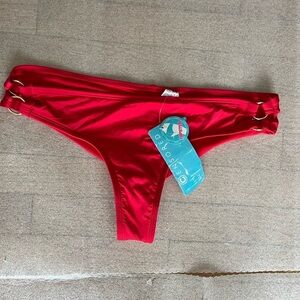 [L]Censored Red Bikini Bottom
